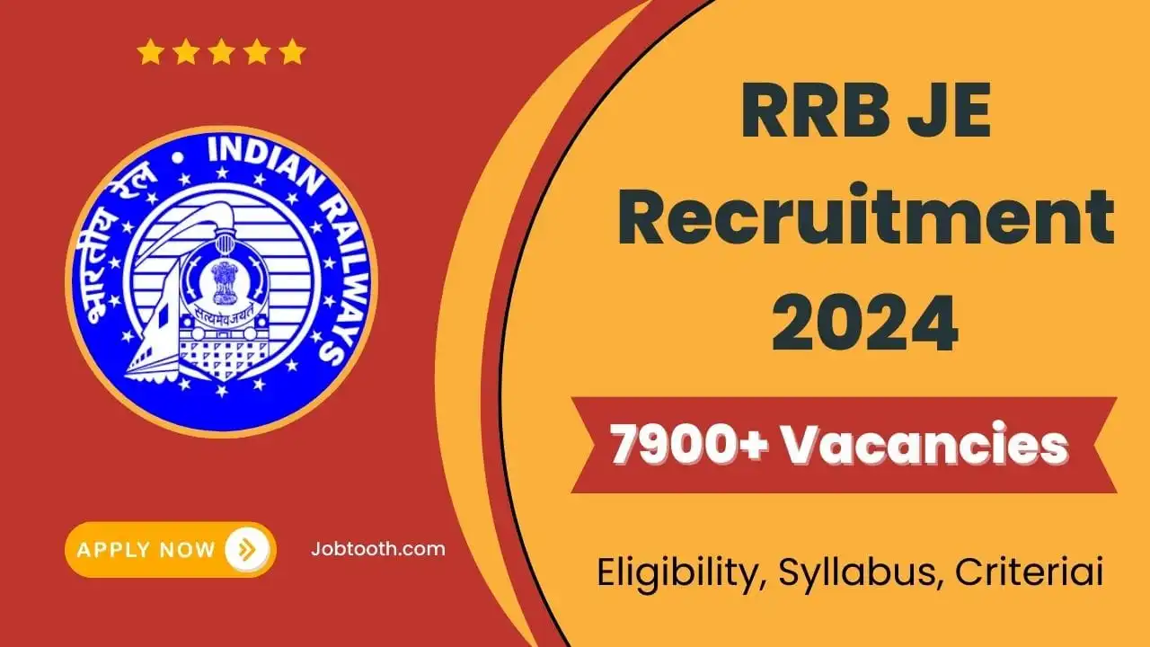 RRB JE Recruitment 2024