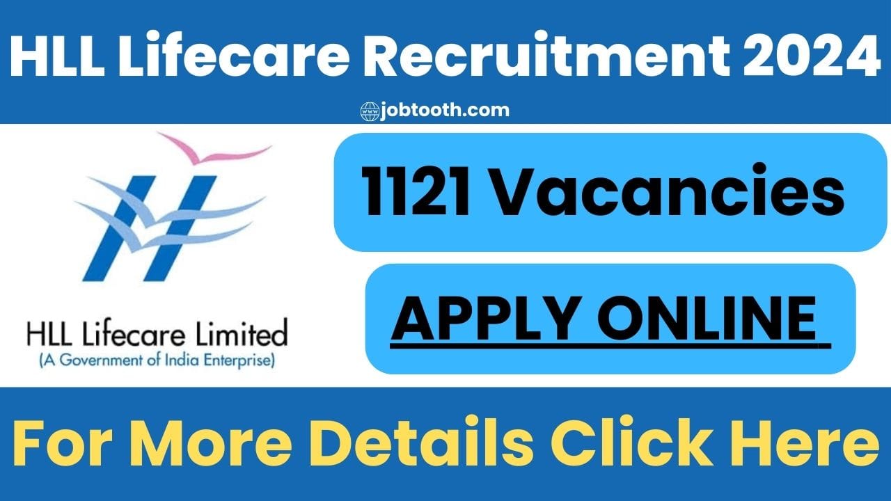 HLL Lifecare Recruitment 2024