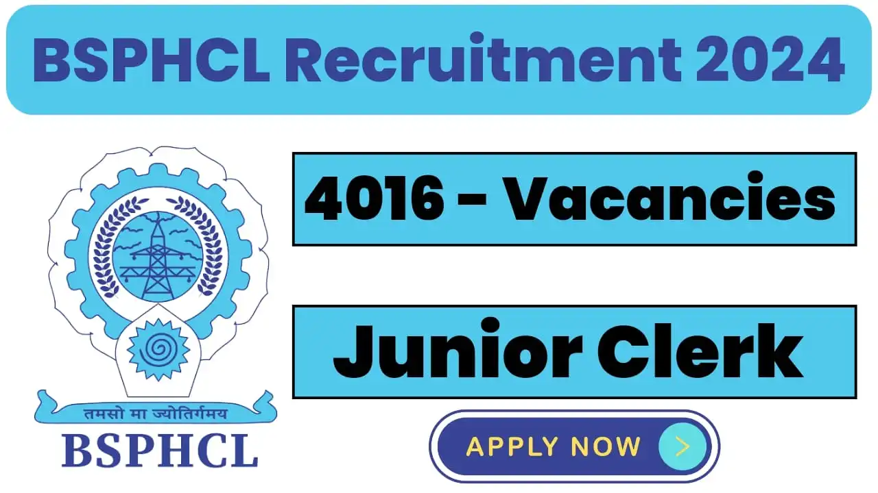 BSPHCL Recruitment 2024