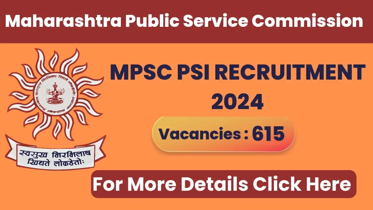 MPSC PSI Recruitment 2024