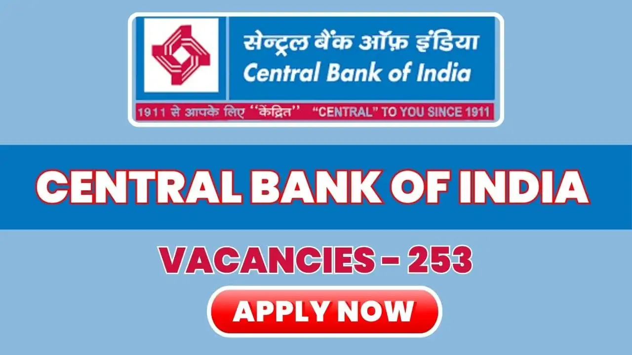 Central Bank of India Recruitment 2024