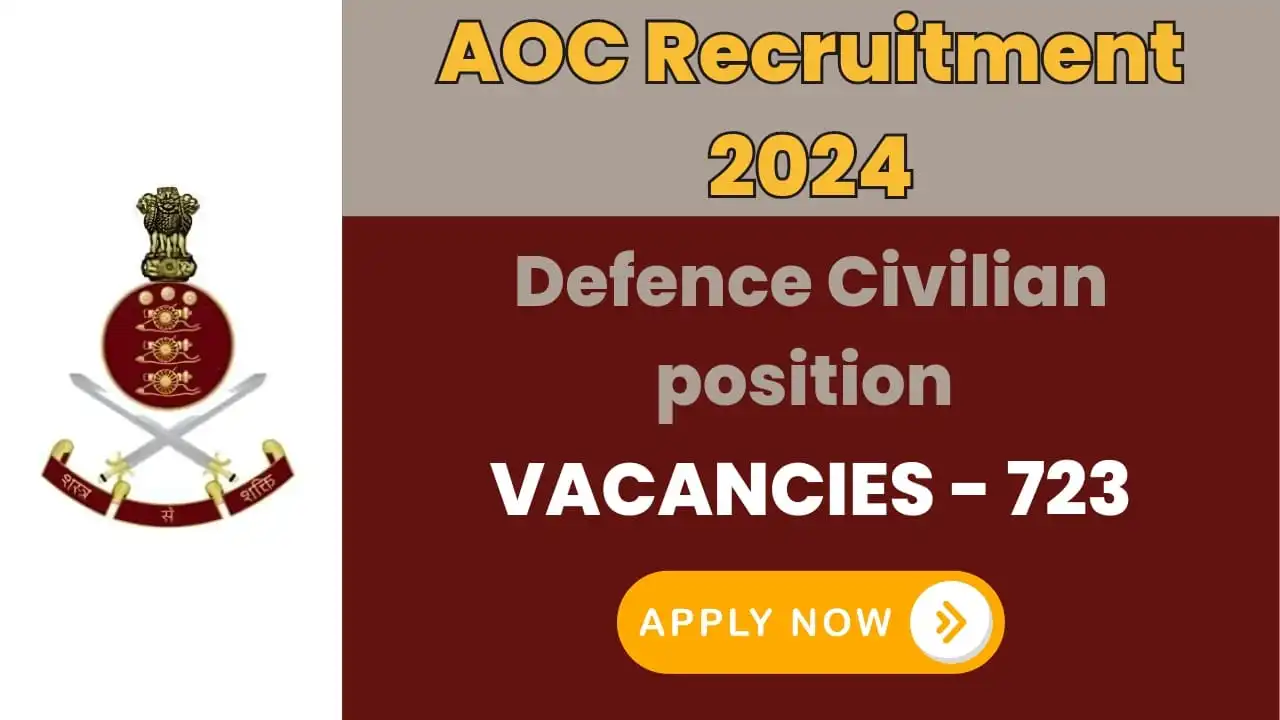 AOC Recruitment 2024