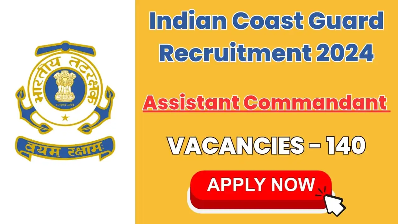 Indian Coast Guard Recruitment 2024