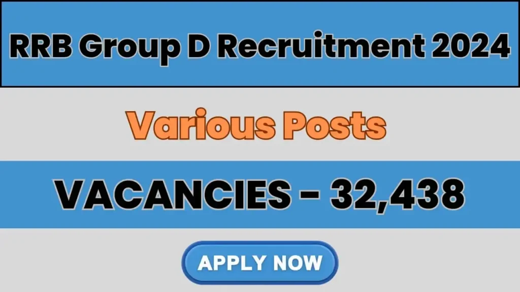 RRB Group D Recruitment 2024