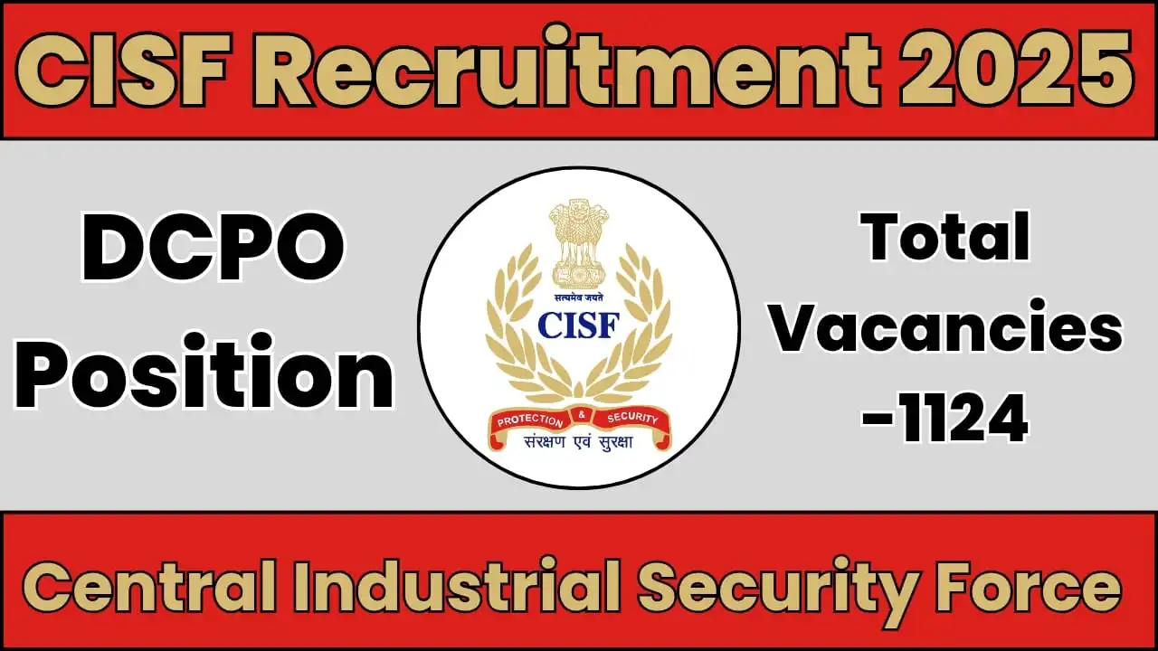 CISF Recruitment 2025