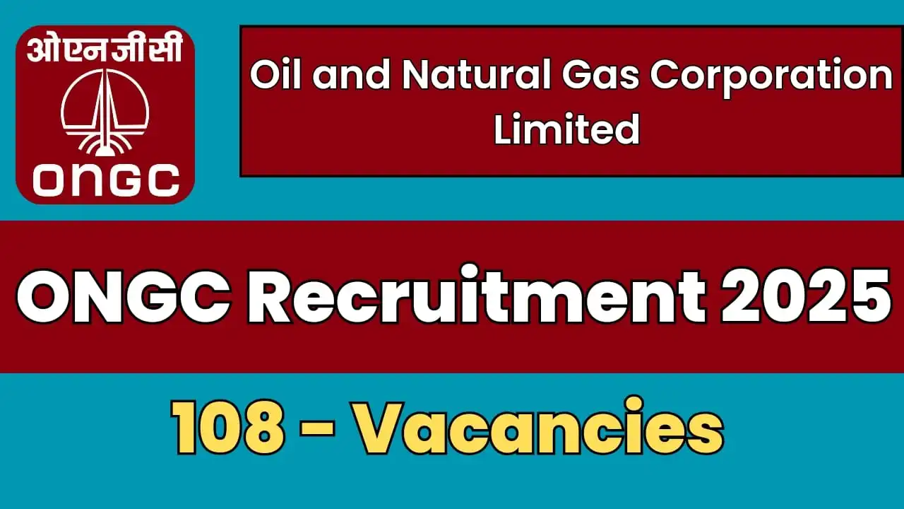 ONGC Recruitment 2025